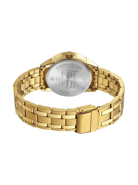 Sonata Utsav Analog Watch for Men NR7133YM03 - KRISHNA WATCH COMPANY