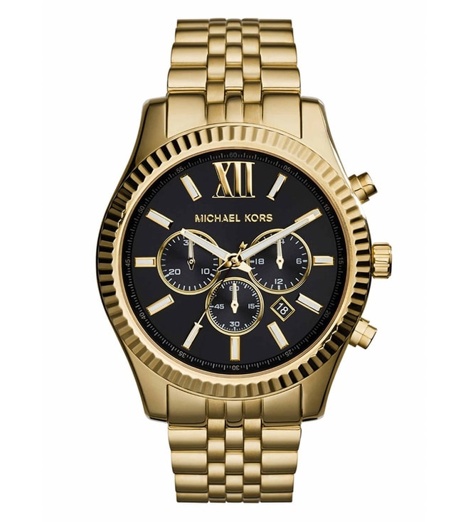 Michael Kors Lexington Chronograph Watch for Men - MK8286 - KRISHNA WATCH COMPANY