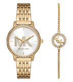 MICHAEL Michael Kors Outlet Melissa Analog Watch for Women With Bracelet MK1051SET