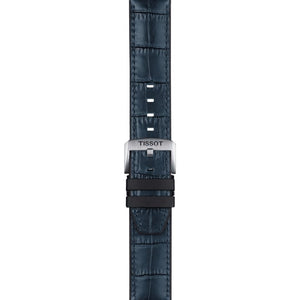 Tissot Official Blue Leather And Rubber Parts Strap Lugs 22 mm - T852046765 - KRISHNA WATCH COMPANY