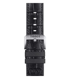 Tissot Official Black Leather And Rubber Parts Strap Lugs 22 mm-T852046761 - KRISHNA WATCH COMPANY