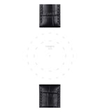 Tissot Official Black Leather And Rubber Parts Strap Lugs 22 mm-T852046761 - KRISHNA WATCH COMPANY