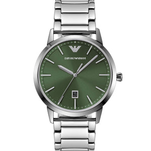 Emporio Armani Three-Hand Date Stainless Steel Watch - AR11575 - KRISHNA WATCH COMPANY