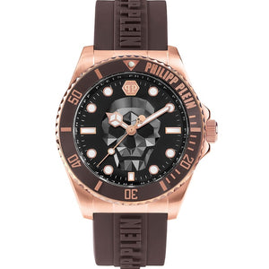 PHILIPP PLEIN The Skull Diver Analog Watch for Men PWOAA0322 - KRISHNA WATCH COMPANY