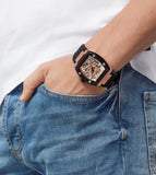 PHILIPP PLEIN The Skeleton Automatic Analog Watch for Men PWBAA0121