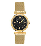Versace Women Analog Black Round Stainless Steel Dial Watch - VE6J00723 - KRISHNA WATCH COMPANY