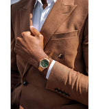 Daniel Wellington Iconic Unisex Green Round Dial Analog Watch - DW00100419K