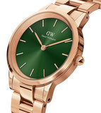 Daniel Wellington Iconic Unisex Green Round Dial Analog Watch - DW00100419K