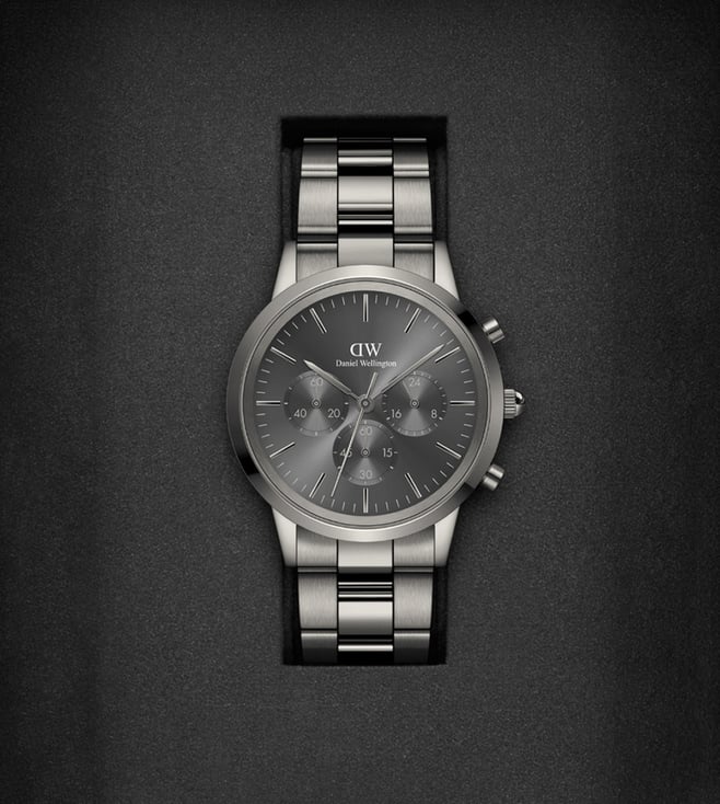 Daniel Wellington Iconic Men Graphite Watch - DW00100643K