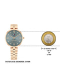 Tommy Hilfiger Quartz Analog Blue Stainless Steel Strap for Women th1782686 - KRISHNA WATCH COMPANY