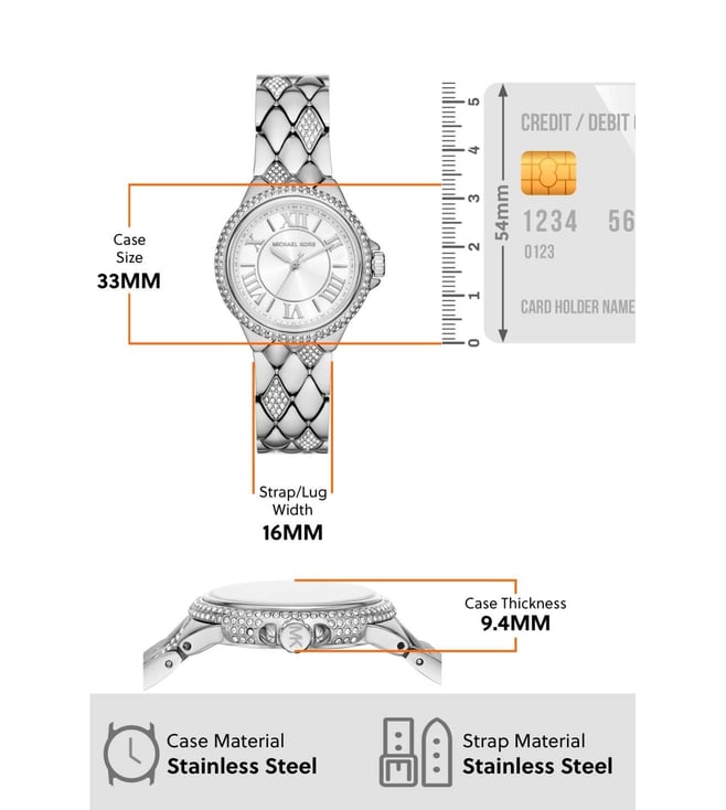 Michael Kors Camille Analog Watch for Women MK4804 - KRISHNA WATCH COMPANY