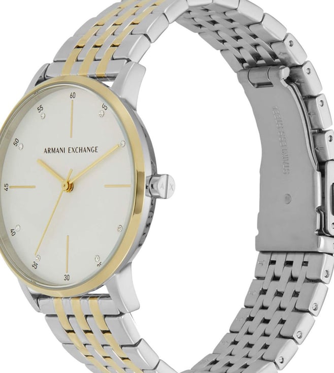 Armani Exchange Lola Analog Watch for Women with Bracelet AX7156SET