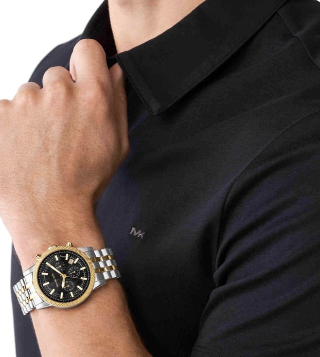 Michael Kors Hutton Chronograph Watch for Men MK8954 - KRISHNA WATCH COMPANY