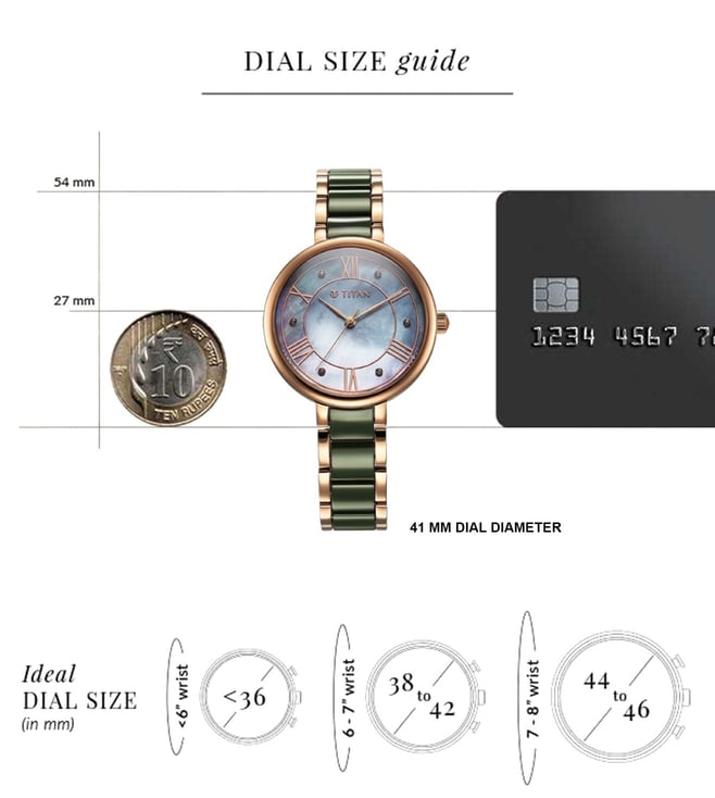 Titan Purple ceramics Watch for Women - 95217KD02