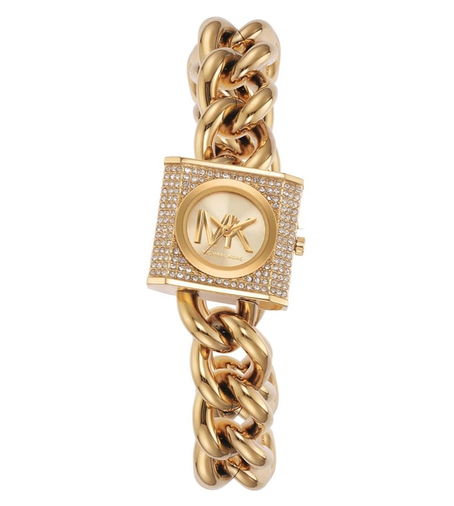 Michael Kors Chain Lock Analog Watch for Women MK4711 - KRISHNA WATCH COMPANY