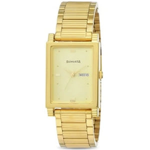 Sonata Analog Watch for Men 7058YM05 - KRISHNA WATCH COMPANY
