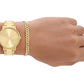 Armani Exchange Analog Watch for Men with Bracelet AX7144SET