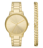 Armani Exchange Analog Watch for Men with Bracelet - AX7144SET