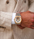 EARNSHAW Drake Dual Time Automatic Watch for Men ES-8291-33 - KRISHNA WATCH COMPANY