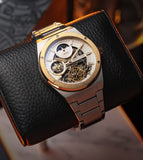 EARNSHAW Drake Dual Time Automatic Watch for Men ES-8291-33 - KRISHNA WATCH COMPANY