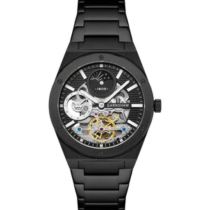 EARNSHAW Drake Dual Time Automatic Watch for Men ES-8291-55 - KRISHNA WATCH COMPANY