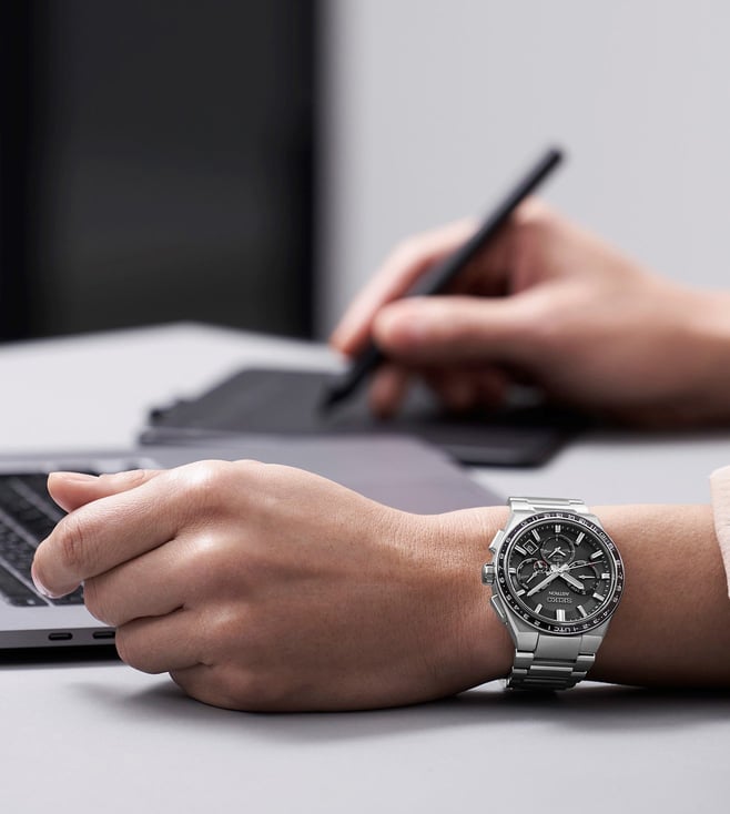 Seiko Astron Chronograph Watch for Men SSH111J1