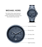 Michael Kors Dylan Outlet Chronograph Watch for Men - MK8655 - KRISHNA WATCH COMPANY