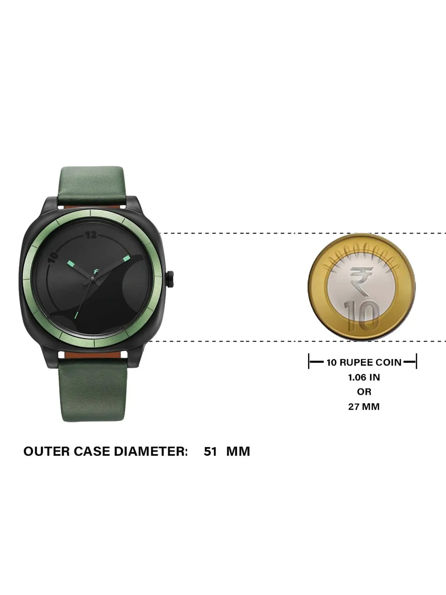 Fastrack Hype All Black Quartz Analog Watch For Unisex 68034pl03w