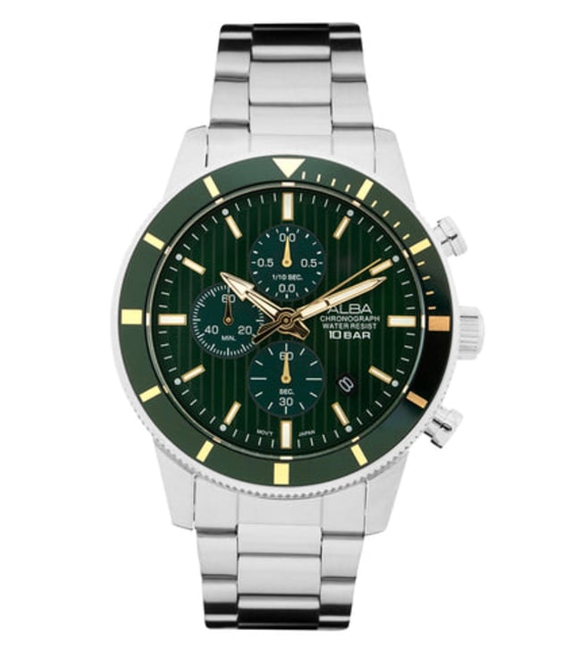 ALBA Active Green Men 45mm Watch Quartz AM3953X1