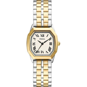 Fossil Harlow Three-Hand Two-Tone Stainless Steel Watch - ES5362 - KRISHNA WATCH COMPANY