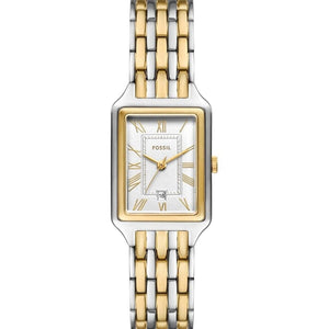 Fossil Raquel Three-Hand Date Two-Tone Stainless Steel Watch ES5368 - KRISHNA WATCH COMPANY