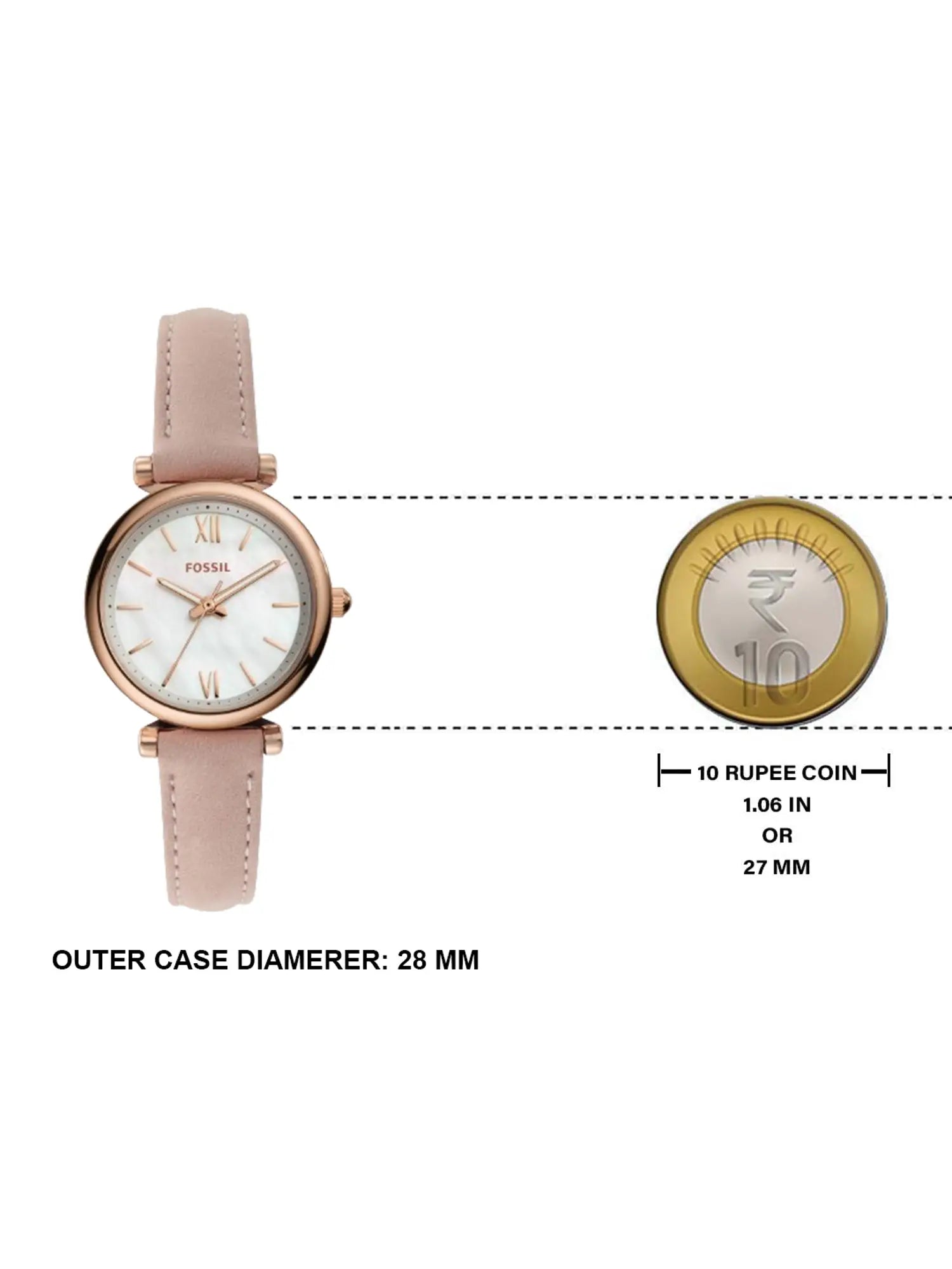 Fossil Carlie Mini Analog Watch for Women ES4699