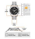 Michael Kors Lexington Analog Watch for Men With Card Holder MK1091SET - KRISHNA WATCH COMPANY