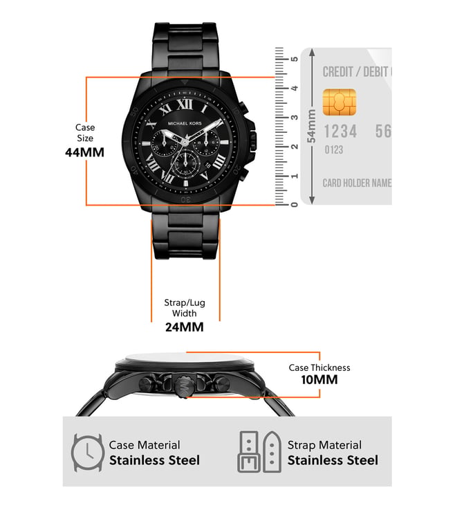 Michael Kors Alek Chronograph Watch for Men - MK9185 - KRISHNA WATCH COMPANY