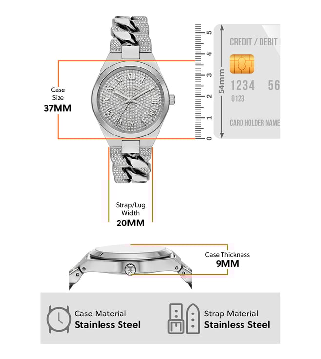 Michael Kors Lennox Analog Watch for Women MK7488