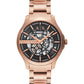 Armani Exchange Men's Automatic Rose Gold-Tone Stainless Steel Watch AX2456