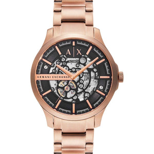 Armani Exchange Men's Automatic Rose Gold-Tone Watch - AX2456 - KRISHNA WATCH COMPANY