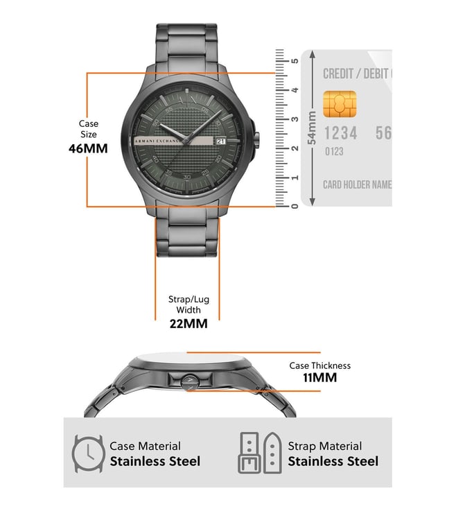 Armani Exchange Analog Watch for Men AX2455 - KRISHNA WATCH COMPANY