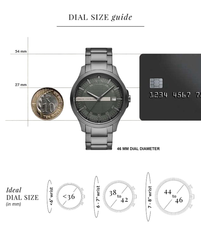 Armani Exchange Analog Watch for Men AX2455 - KRISHNA WATCH COMPANY