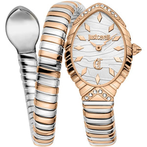 Just Cavalli Unica Snake Analog Watch for Women JC1L322M0065 - KRISHNA WATCH COMPANY