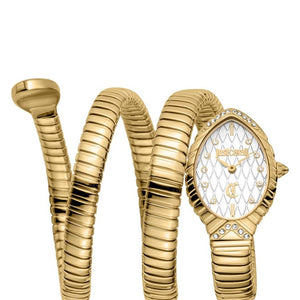 Just Cavalli Specchio Snake Analog Watch for Women JC1L323M0025 - KRISHNA WATCH COMPANY