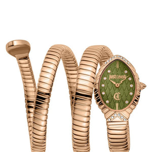 Just Cavalli Specchio Snake Analog Watch for Women JC1L323M0045 - KRISHNA WATCH COMPANY