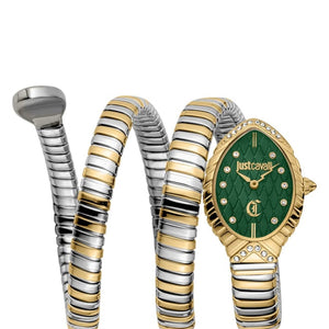 Just Cavalli Specchio Snake Analog Watch for Women JC1L323M0055 - KRISHNA WATCH COMPANY