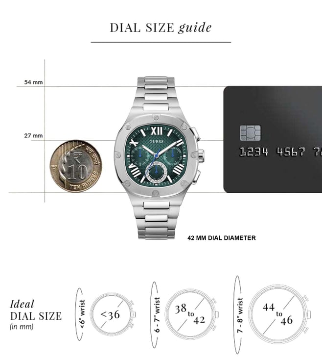 GUESS Headline Chronograph Watch for Men GW0572G6