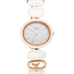 Titan Ceramic s Upgrades Analog Watch for Women 95146KD05 - KRISHNA WATCH COMPANY