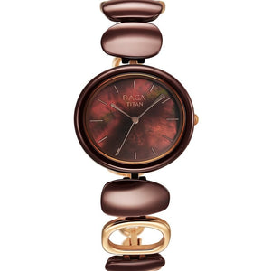Titan Ceramic s Upgrades Analog Watch for Women 95146KD06 - KRISHNA WATCH COMPANY