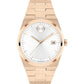 Movado Bold Quest Swiss Qtz White Round Dial Women's Watch - 3601188