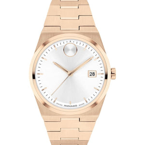 Movado Bold Quest Swiss Qtz White Round Dial Women's Watch - 3601188 - KRISHNA WATCH COMPANY