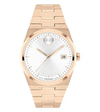 Movado Bold Quest Swiss Qtz White Round Dial Women's Watch - 3601188