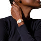 Movado Bold Quest Swiss Qtz White Round Dial Women's Watch - 3601188